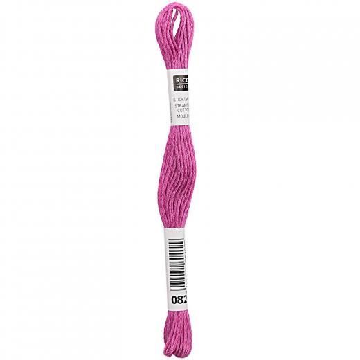 Rico Design Stickgarn (Sticktwist) - Farbe 82 magenta