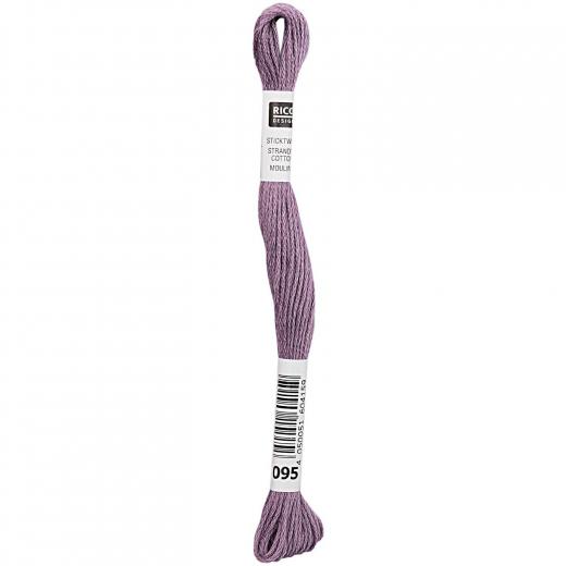 Rico Design Stickgarn (Sticktwist) - Farbe 95 aubergine