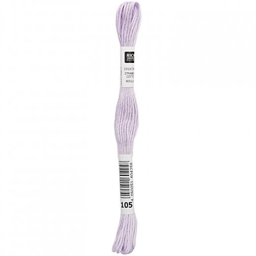 Rico Design Stickgarn (Sticktwist) - Farbe 105 helllila