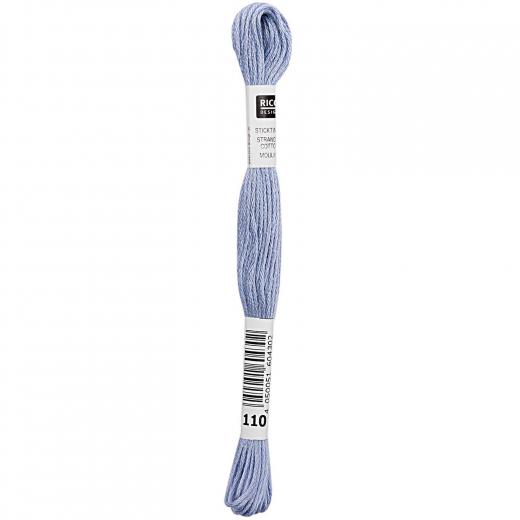 Rico Design Stickgarn (Sticktwist) - Farbe 110 lavendel