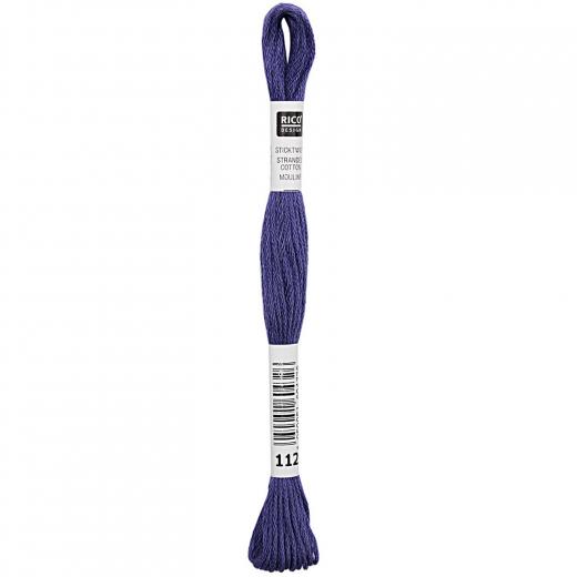 Rico Design Stickgarn (Sticktwist) - Farbe 112 lavendel