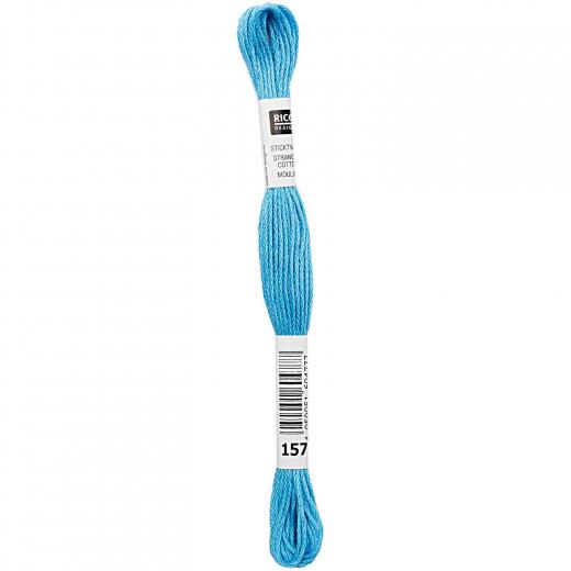 Rico Design Stickgarn (Sticktwist) - Farbe 157 cyan