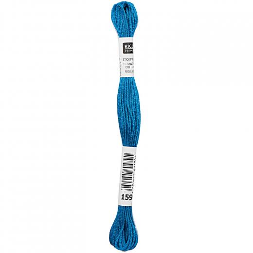 Rico Design Stickgarn (Sticktwist) - Farbe 159 cyan