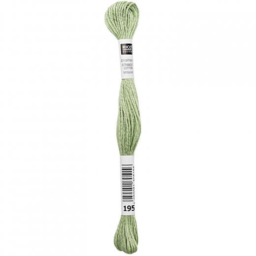 Rico Design Stickgarn (Sticktwist) - Farbe 195 salbei