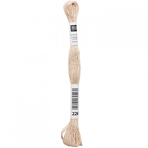 Rico Design Stickgarn (Sticktwist) - Farbe 226 beige