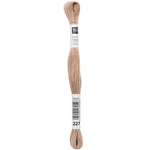 Rico Design Stickgarn (Sticktwist) - Farbe 227 beige