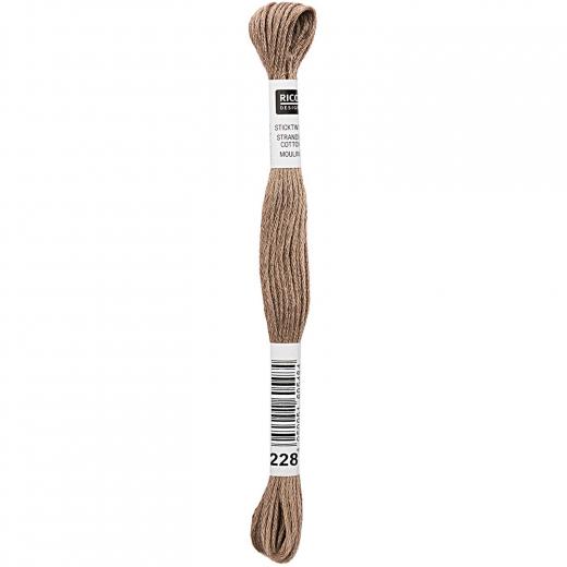 Rico Design Stickgarn (Sticktwist) - Farbe 228 beige