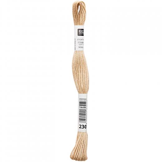 Rico Design Stickgarn (Sticktwist) - Farbe 230 sand