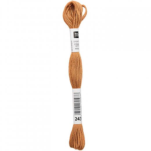 Rico Design Stickgarn (Sticktwist) - Farbe 243 bronze