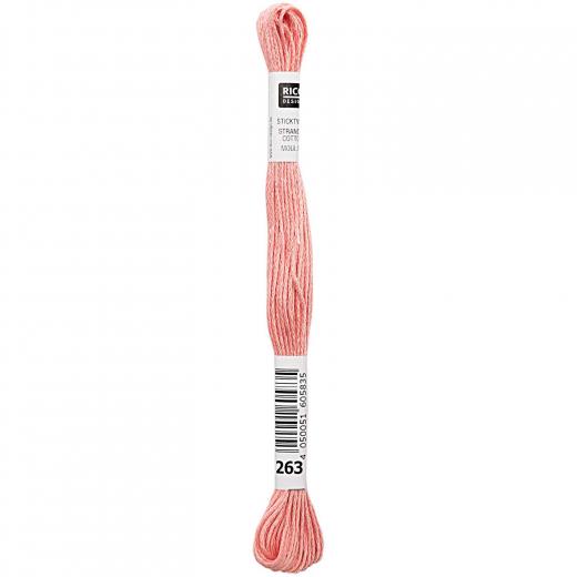 Rico Design Stickgarn (Sticktwist) - Farbe 263 lachs
