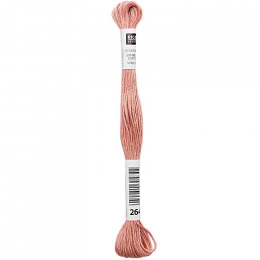 Rico Design Stickgarn (Sticktwist) - Farbe 264 apricot