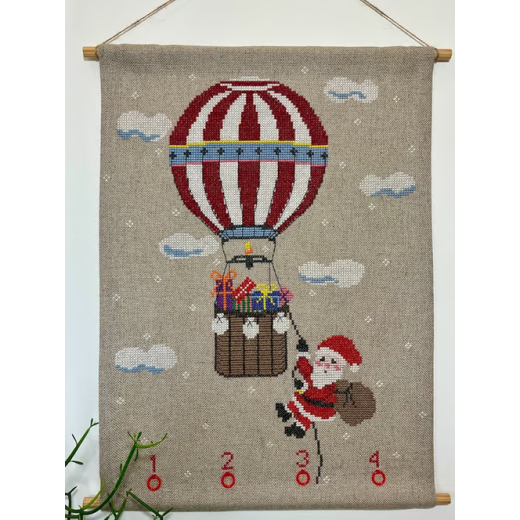 Pomp Stitch - Adventskalender Heißluftballon