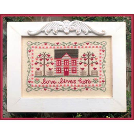 Country Cottage Needleworks - Love Lives Here