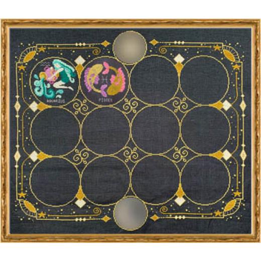 Tiny Modernist - Zodiac Signs 2 (Stickvorlage)