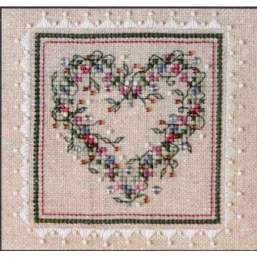 The Sweetheart Tree - Potpourri Heart w/emb