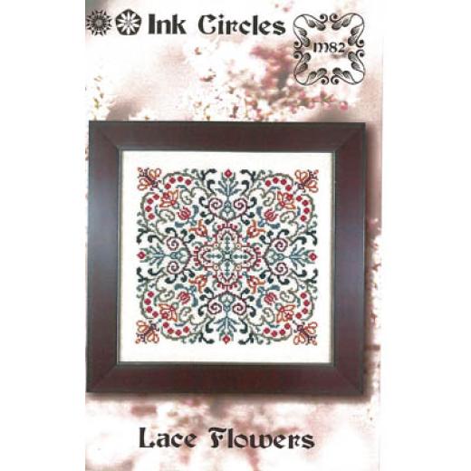 Ink Circles - Lace Flowers