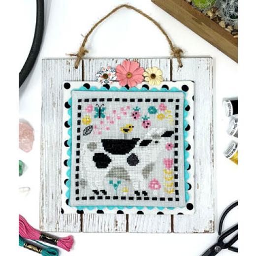 Tiny Modernist - Strawberry Cow (Stickvorlage)