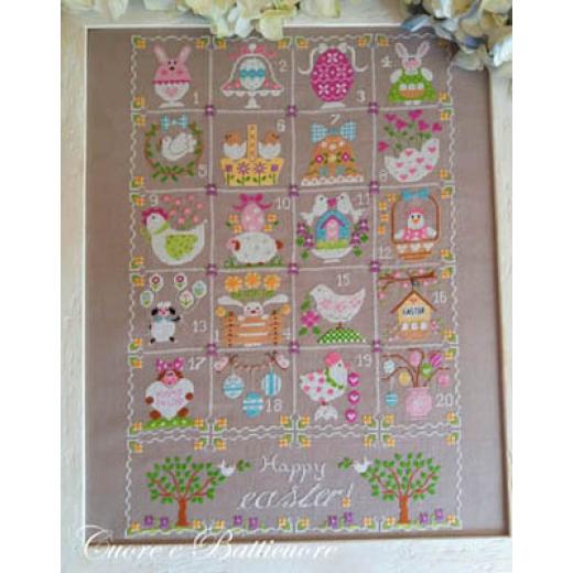 Cuore E Batticuore - Shabby Easter Calendar