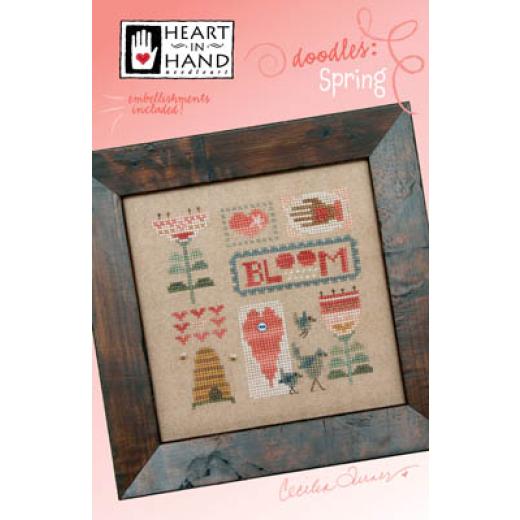 Heart In Hand Needleart - Doodles - Spring (w/emb)