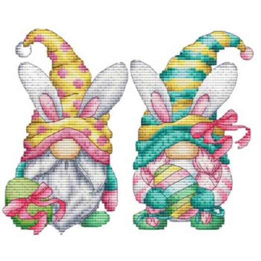 Les Petites Croix De Lucie - Mr And Mrs Easter Gnome