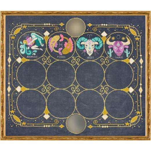 Tiny Modernist - Zodiac Signs 4 (Stickvorlage)