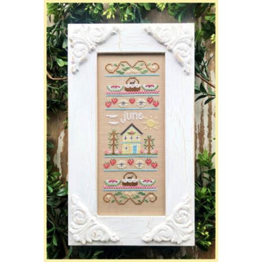 Country Cottage Needleworks - Sampler Of The Month June