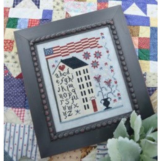 Annie Beez Folk Art - American Sampler House