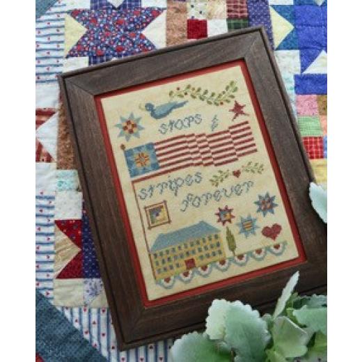 Annie Beez Folk Art - Stars And Strips Forever