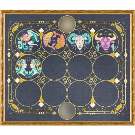 Tiny Modernist - Zodiac Signs 5 (Stickvorlage)