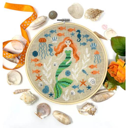 Tiny Modernist - Mermaid Garden (Stickvorlage)