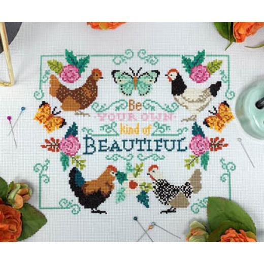 Tiny Modernist - Be Your Own Beautiful (Stickvorlage)