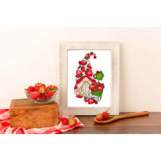 Les Petites Croix De Lucie - Gnome Aux Fraises