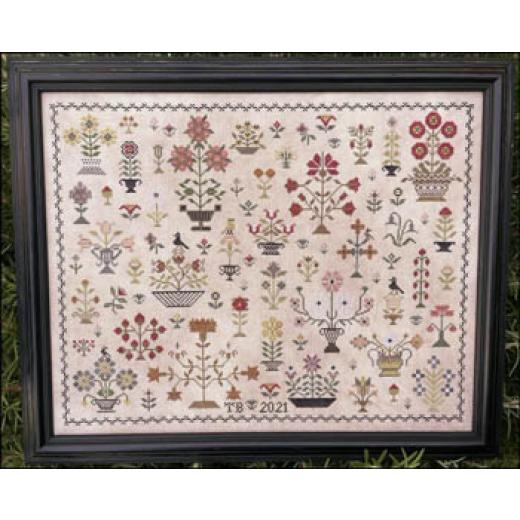 The Scarlett House - Floral Motif Sampler
