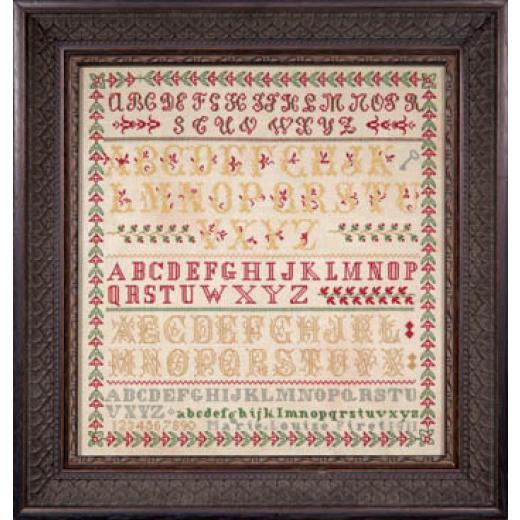 Hands Across The Sea Samplers - Marie Louise Piret 1911