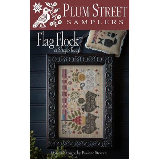 Plum Street Samplers - Flag Flock