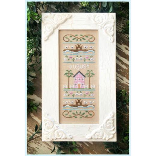 Country Cottage Needleworks - Sampler Of The Month August