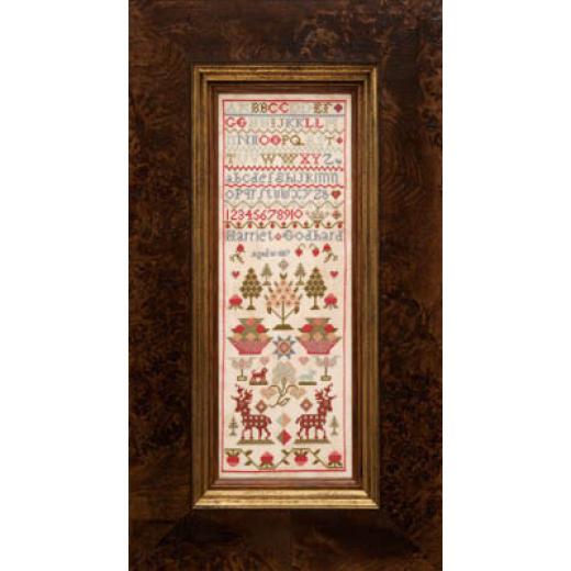 Hands Across The Sea Samplers - Harriet Godhard 1817