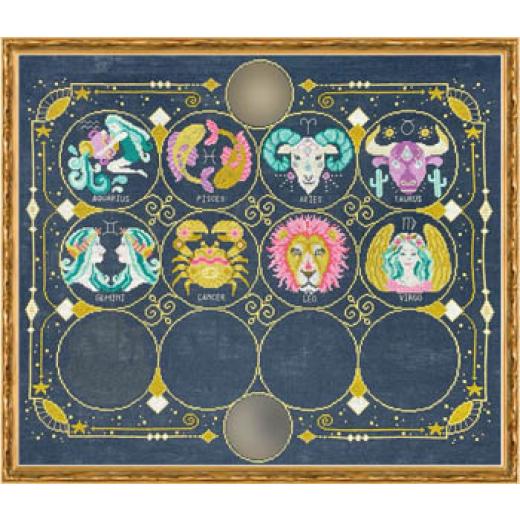 Tiny Modernist - Zodiac Signs 8 (Stickvorlage)