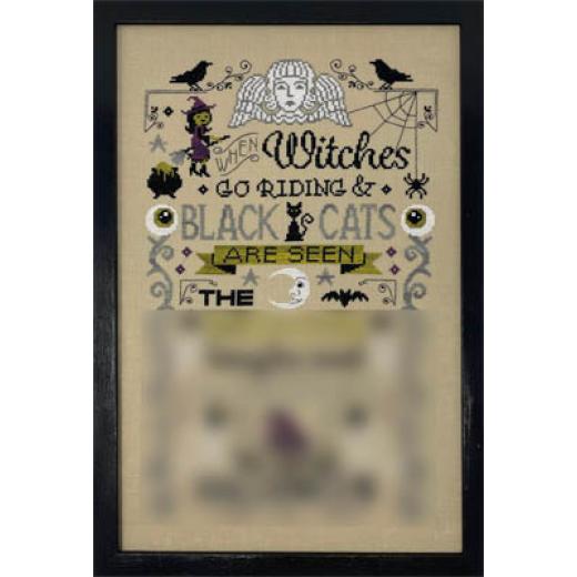 Tiny Modernist - When Witches Go Riding 2 (Stickvorlage)