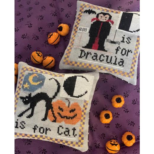 Romys Creations - Halloween Alphabet - C & D