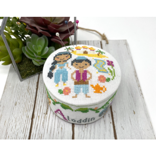 Tiny Modernist - Fairy Tale Pin Cushions Aladdin (Stickvorlage)