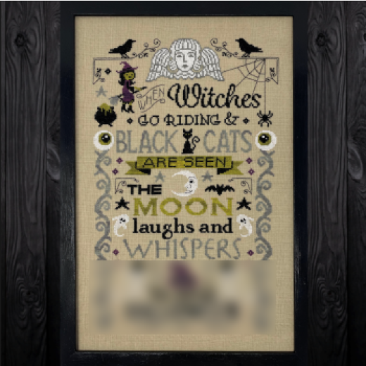 Tiny Modernist - When Witches Go Riding 3 (Stickvorlage)