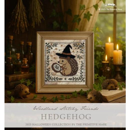 The Primitive Hare - Woodland Stitchy Friends - Hedgehog
