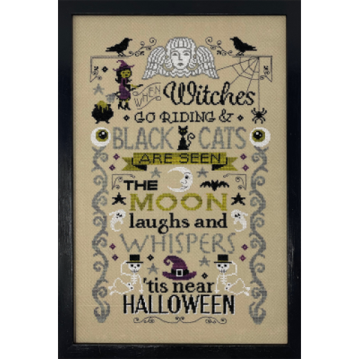 Tiny Modernist - When Witches Go Riding 4 (Stickvorlage)