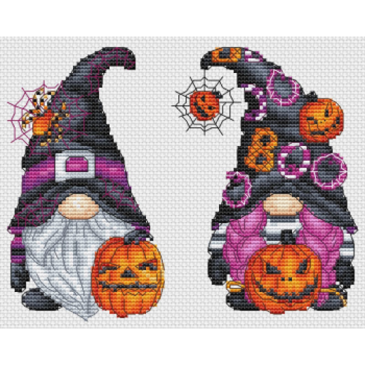 Les Petites Croix De Lucie - Halloween Gnomes