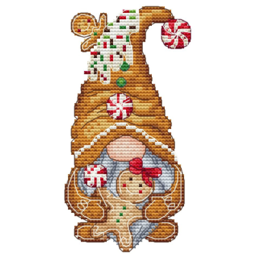 Les Petites Croix De Lucie - Gingerbread Gnome