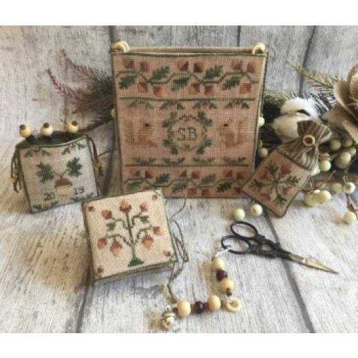 Mani Di Donna - Acorn Sewing Purse Chart