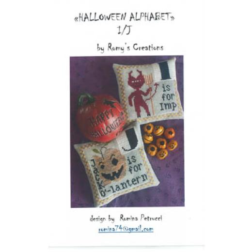 Romys Creations - Halloween Alphabet - I & J
