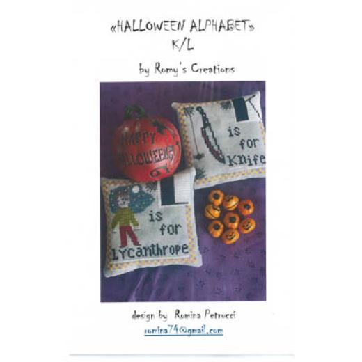Romys Creations - Halloween Alphabet - K & L