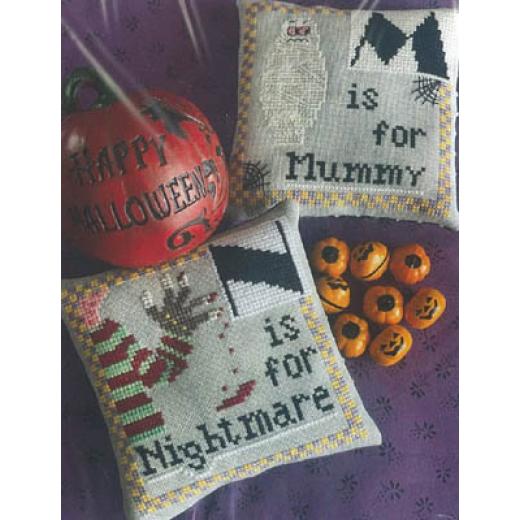 Romys Creations - Halloween Alphabet - M & N